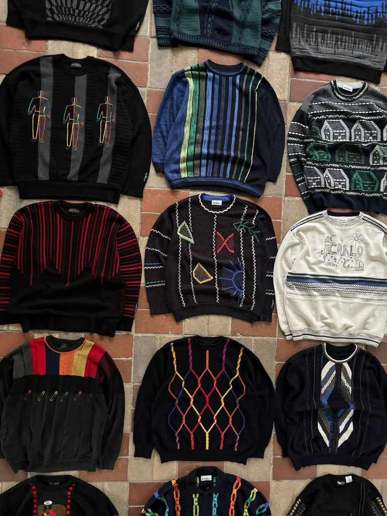 Carlo Colucci Pullover Sammlung von oben