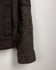 Bikkembergs Mohair Sherpa Jacket