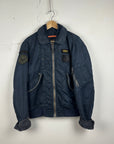 Alpha Industries flight jacket blue