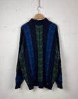 Carlo Colucci Q-Zip Knit Sweater
