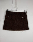 Versace Jeans Couture Tweed Skirt