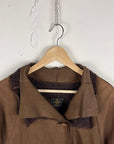 Fendi Vintage Mohair Leather Coat