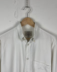 Armani 90s Heavy Flanell Shirt White