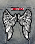 Diesel Y2K Honda Wings Denim Vest