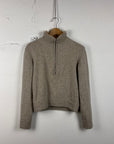 Prada Fur Knit Falf Zip