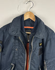 Alpha Industries flight jacket blue