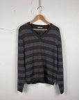 Prada Linea Rossa Knitted V-Neck Sweater