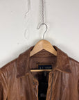 Armani Women’s Brown Leather Jacket