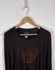 Kenzo Womens Printed Top Brown