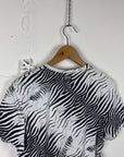 Roberto Cavalli Zebra Print Tee