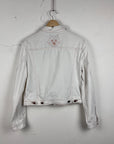 Iceberg White Denim Jacket