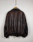Burberrys Leather Flight Jacket