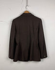 Fendi Wool Coat Brown