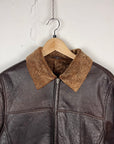 Giorgio Sheepskin Leatherjacket Brown