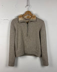 Prada Fur Knit Falf Zip