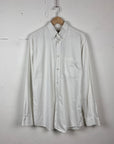Armani 90s Heavy Flanell Shirt White