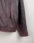 Versace V2 Red Leather Jacket