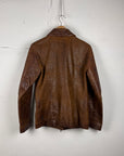 Armani Women’s Brown Leather Jacket