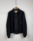 Chevignon Vintage Black Leather Jacket