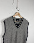 Dolce & Gabbana Knitted Sweater Vest Grey