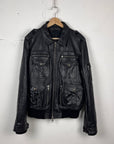 Vent Couvert Heavy Leather Jacket