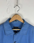 Vintage Versace bomber denim jacket blue