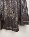 RARE Diesel Reversible Suede Leather Jacket
