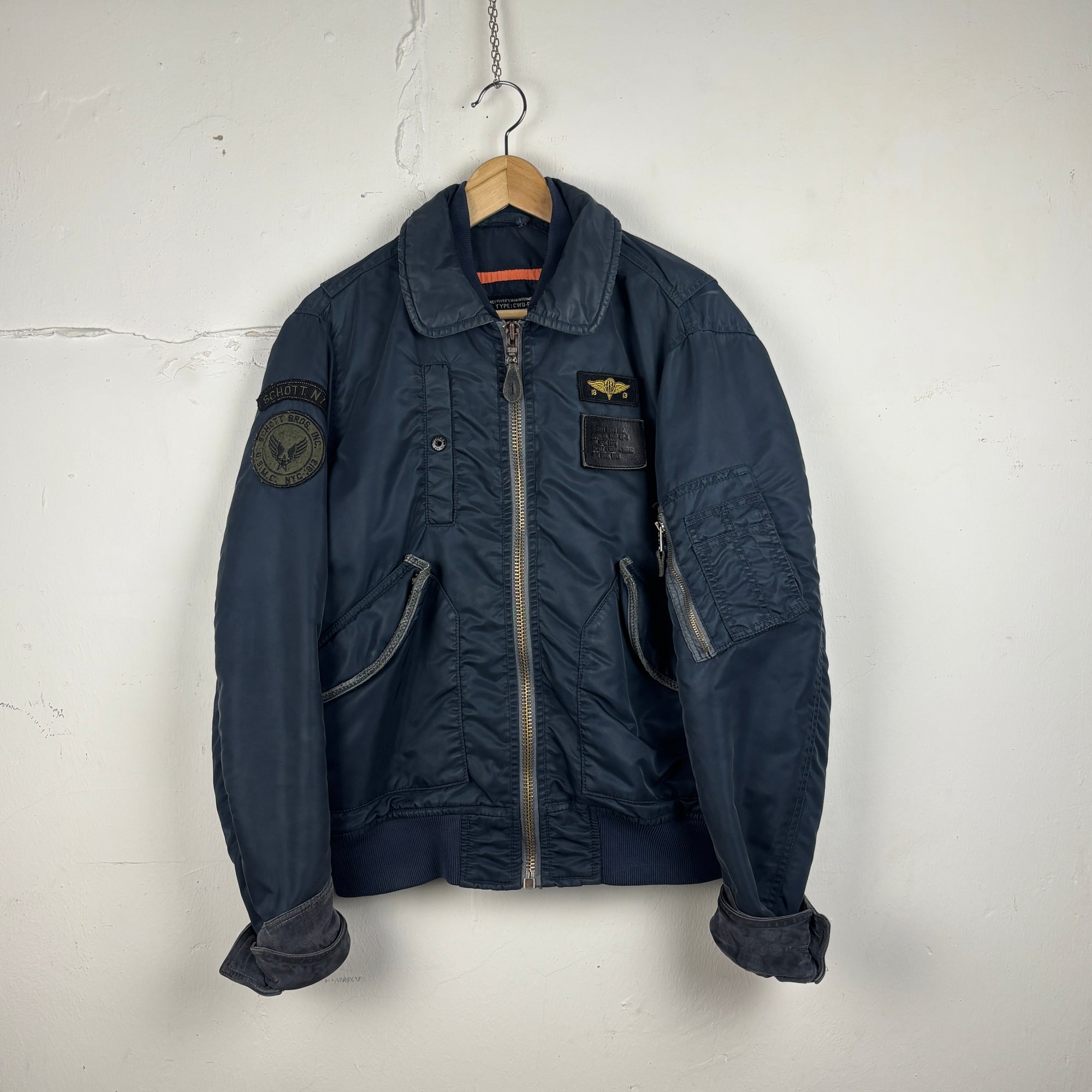 Alpha Industries flight jacket blue 