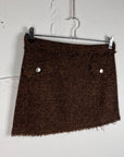 Versace Jeans Couture Tweed Skirt