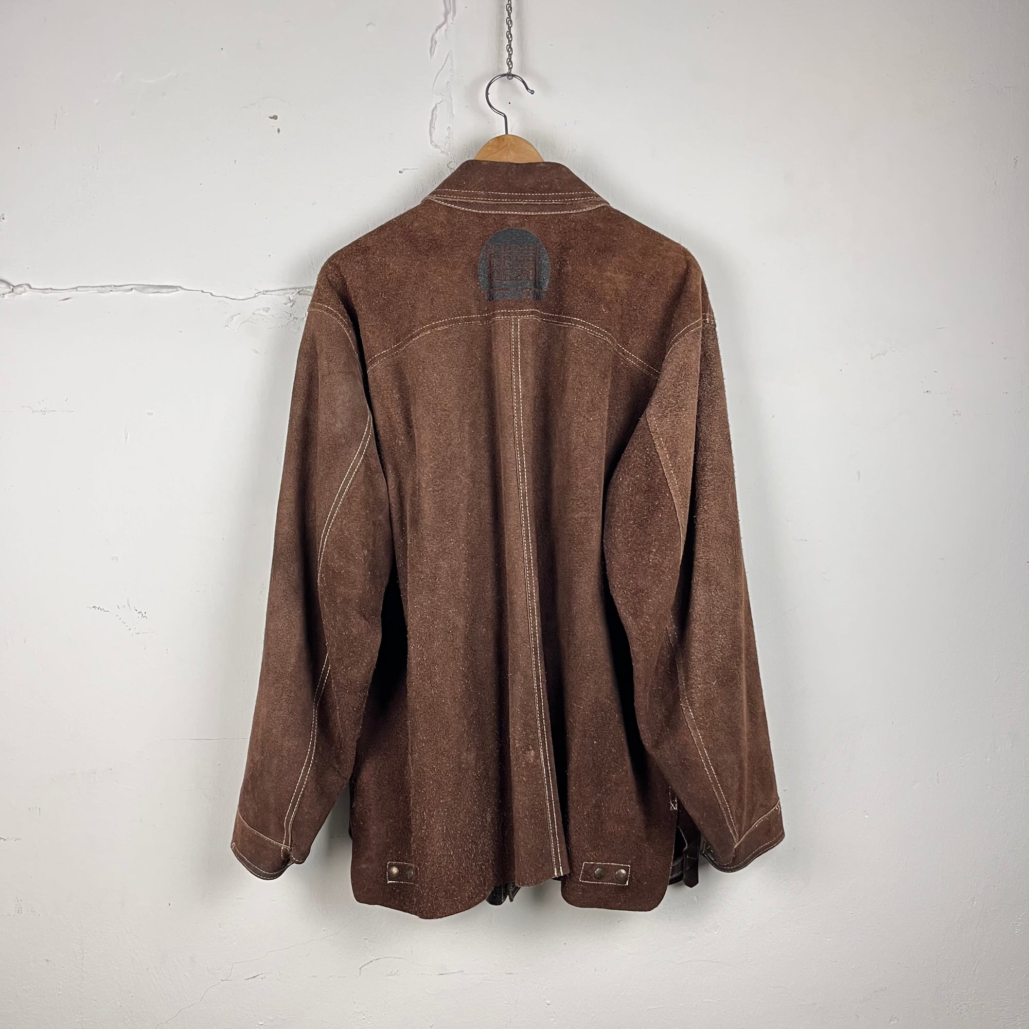 RARE Diesel Reversible Suede Leather Jacket