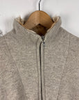Prada Fur Knit Falf Zip
