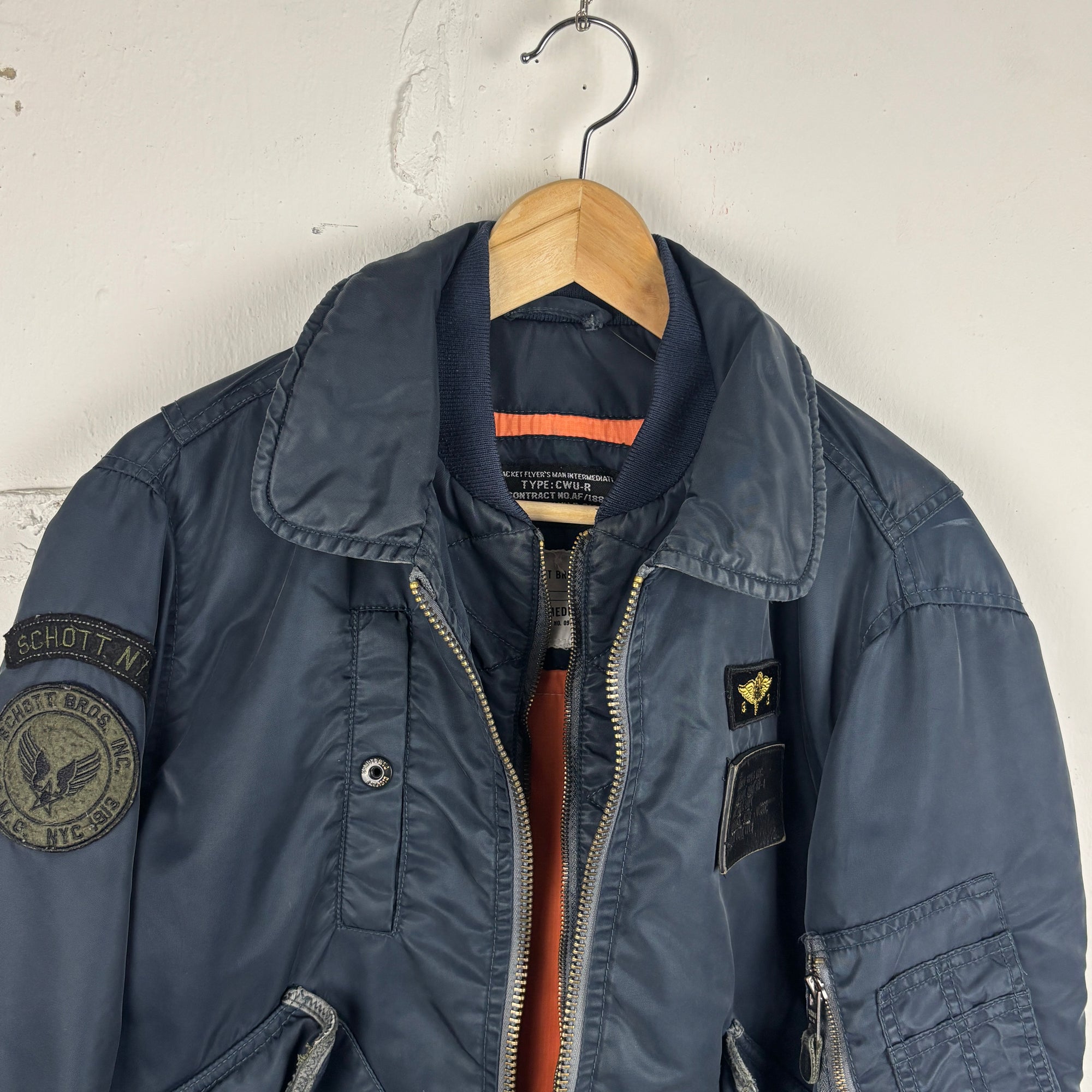 Alpha Industries flight jacket blue 