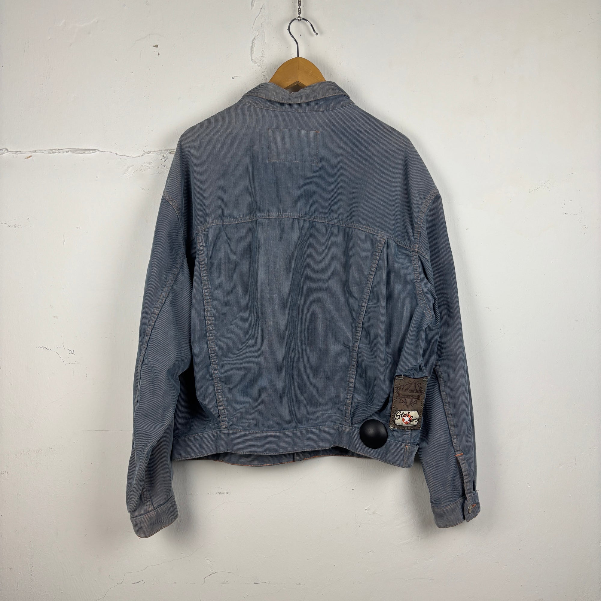 Vintage diesel corduroy jacket blue 