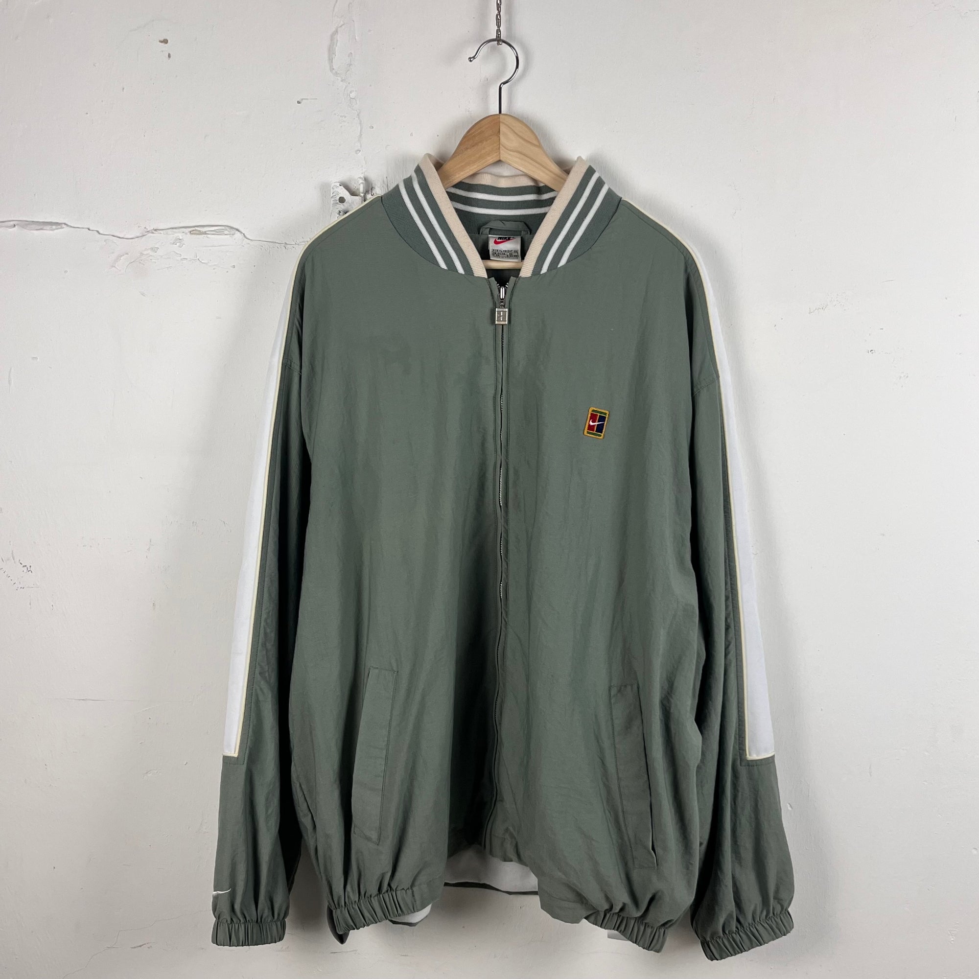 Nike vintage jacket trackjacket bomber green 