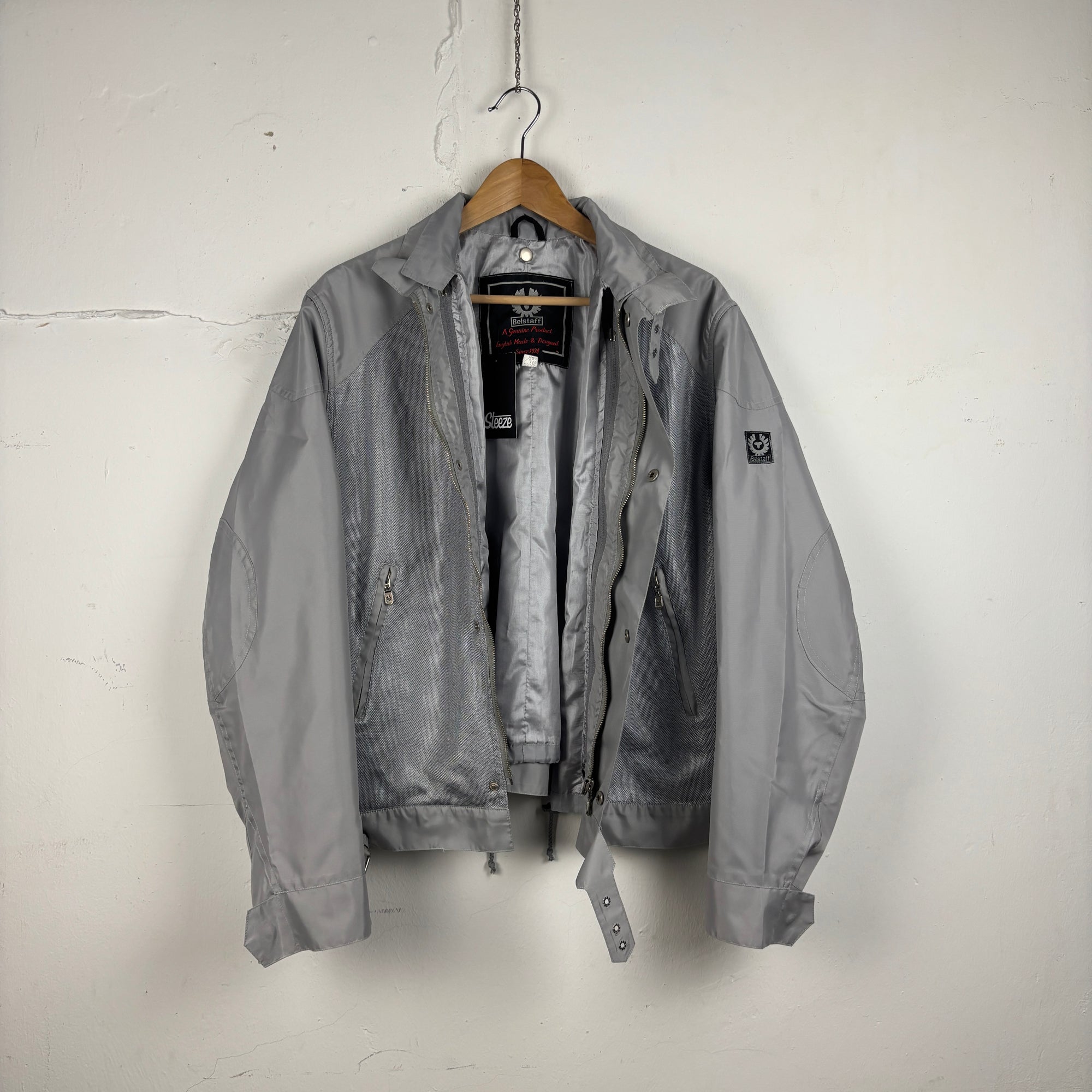 Belstaff Jacket Silver 