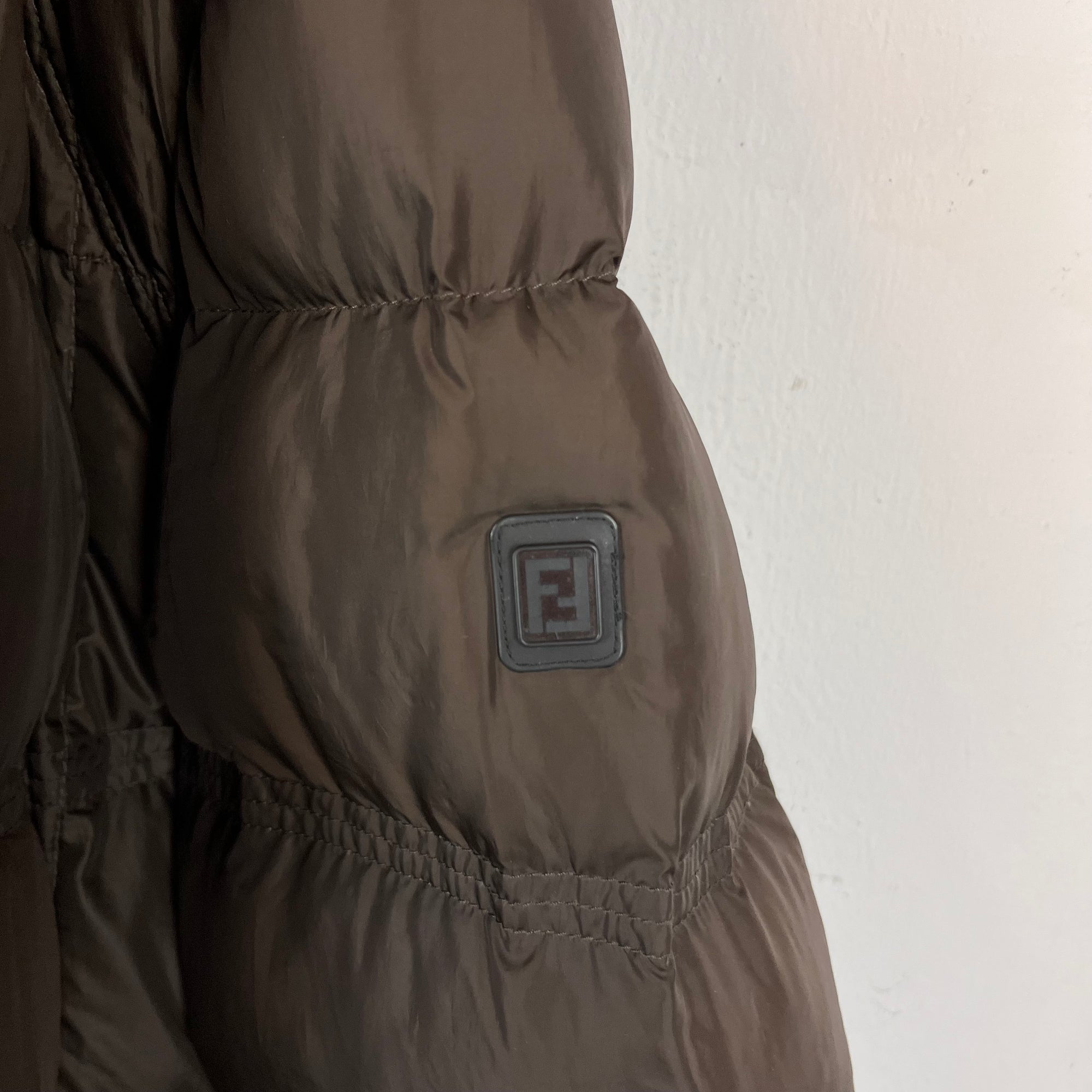Fendi Brown Down Jacket