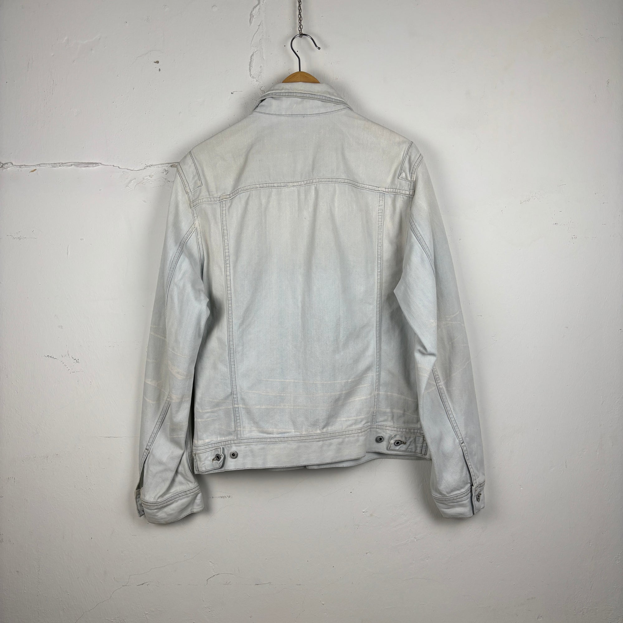 Diesel vintage denim jacket white