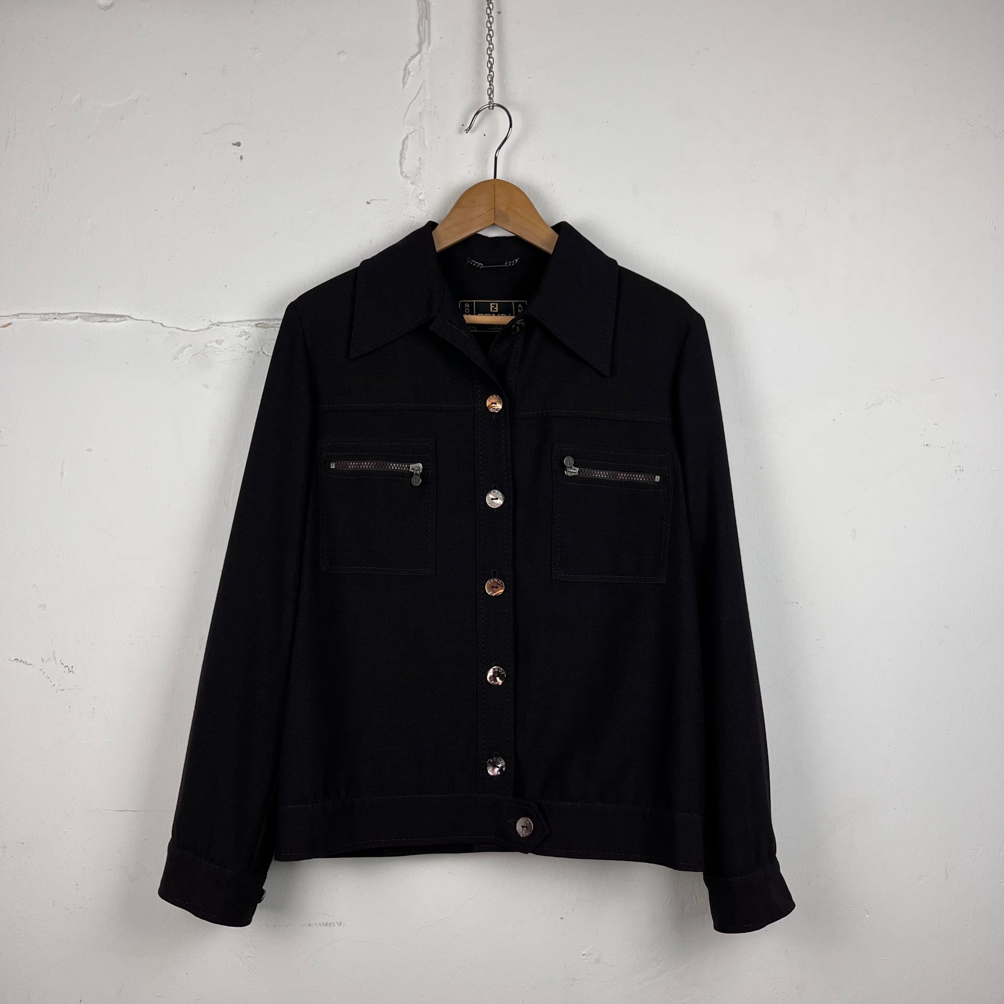 Vintage Fendi jacket black 