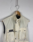 Belstaff Nylon Biker Vest Creme