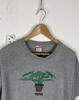 Supreme T-Shirt grau / grey plant 