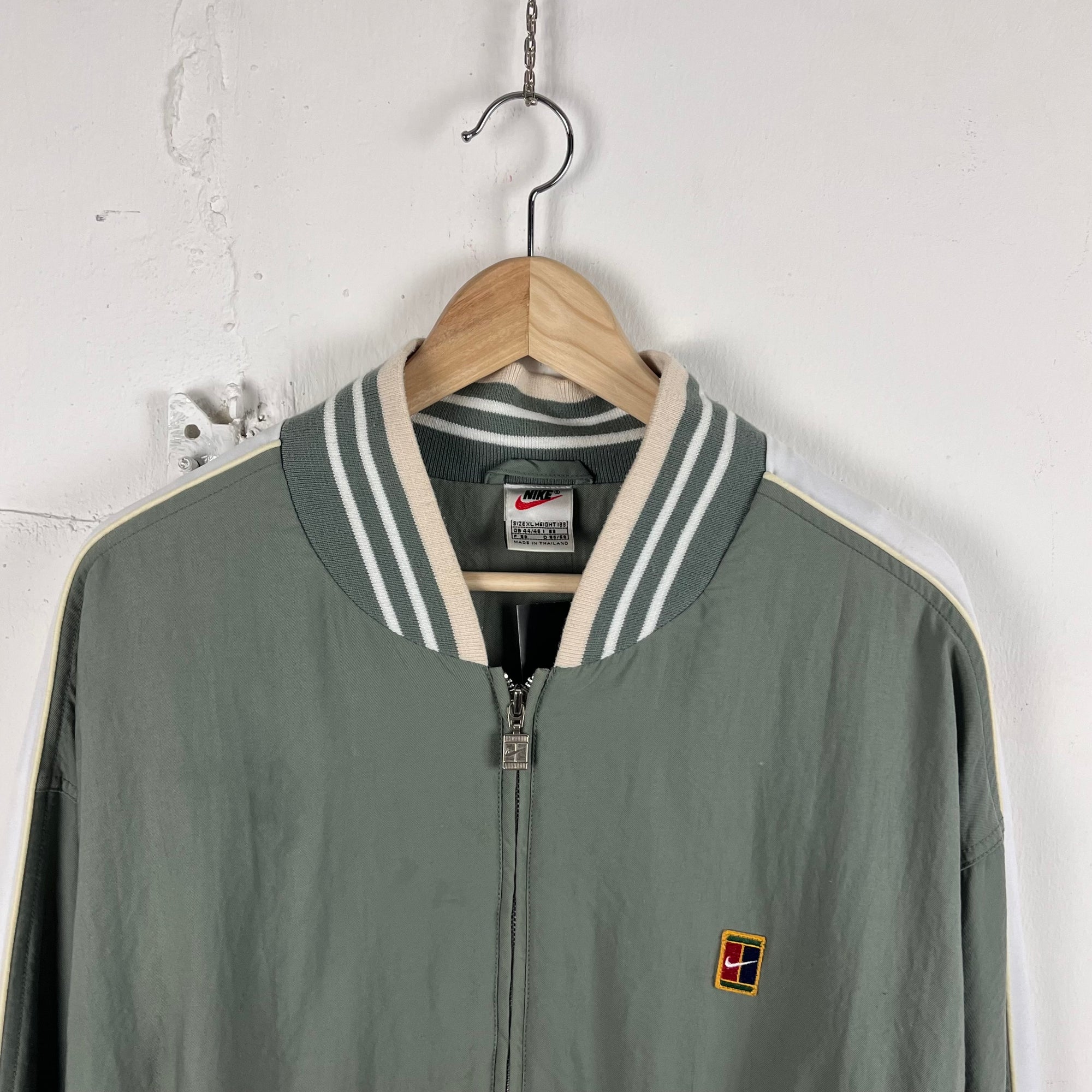 Nike vintage jacket trackjacket bomber green 