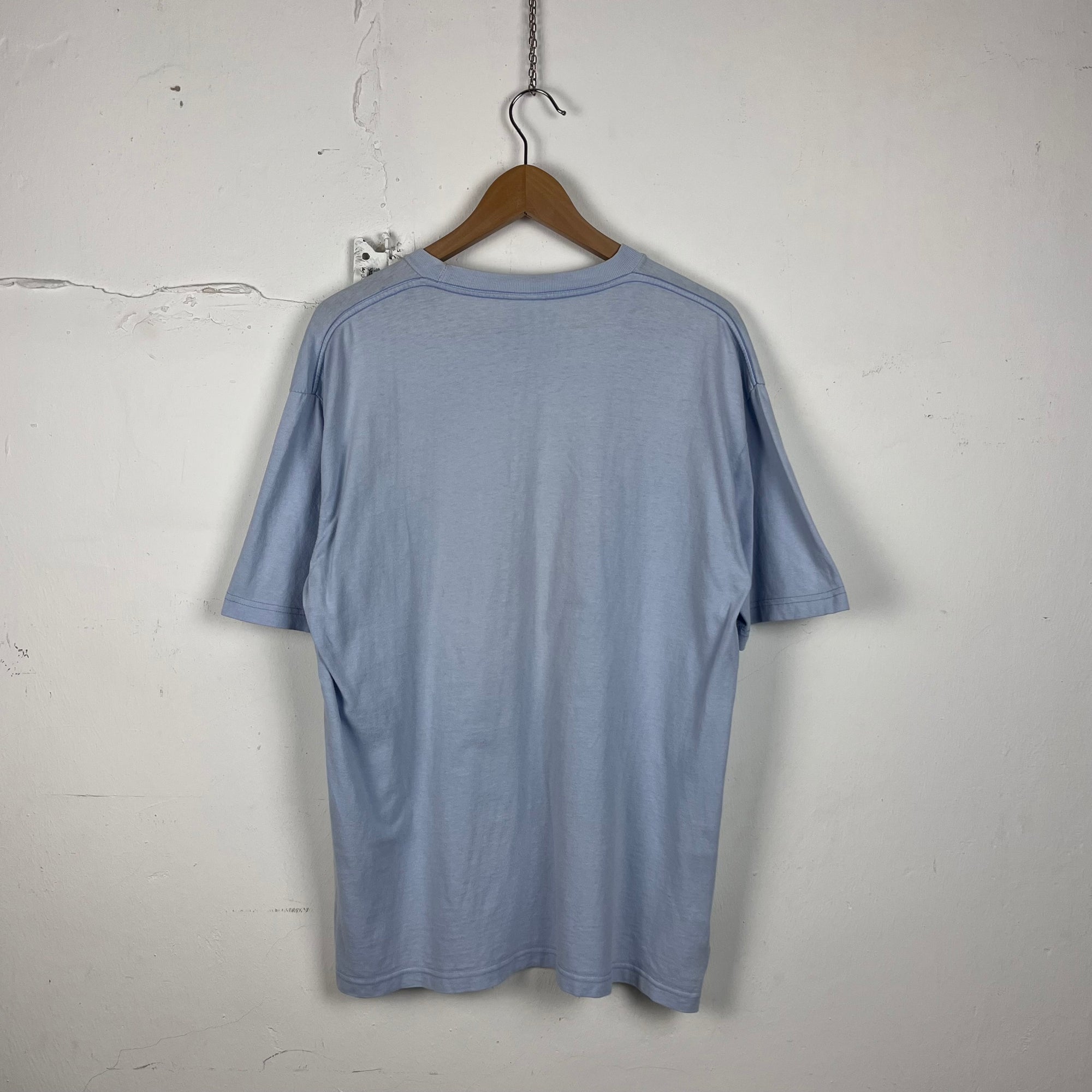 Vintage Supreme T-Shirt blau „yo supreme“